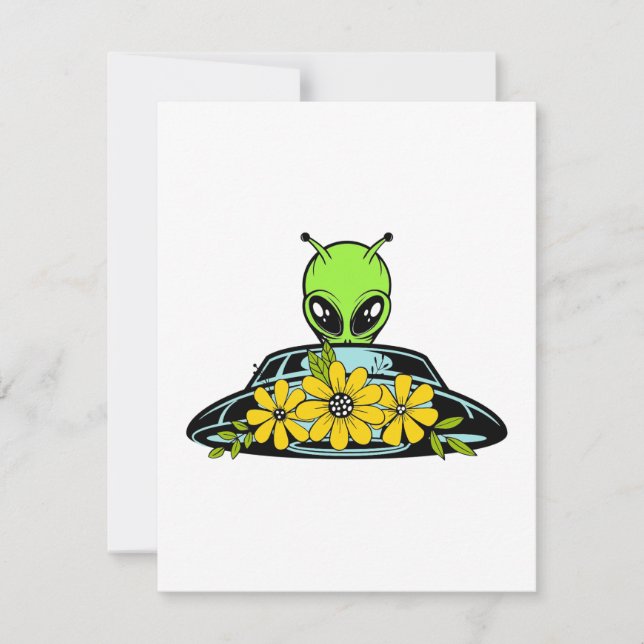 Floral Alien Spaceship (Vorderseite)
