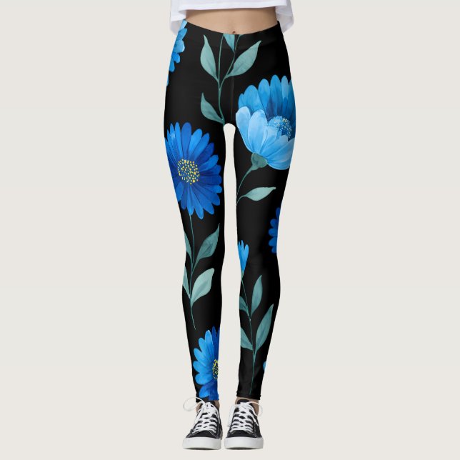 Floral All-Over Print Leggings (Vorderseite)
