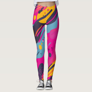 Floral All-Over Print Leggings