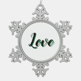 Floral Anatomy - Vertebrae, Hip Bone Schneeflocken Zinn-Ornament