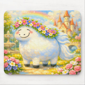 Floral animal★ mousepad