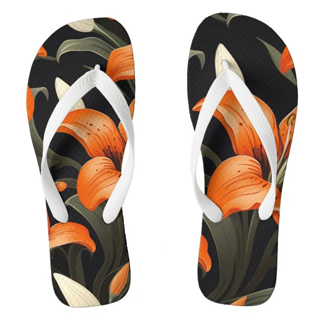 FLORAL ART #1 FLIP FLOPS (Fußbett)