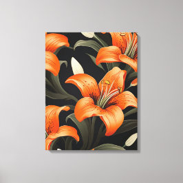 FLORAL ART #1 LEINWANDDRUCK