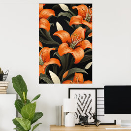 FLORAL ART #1 POSTER
