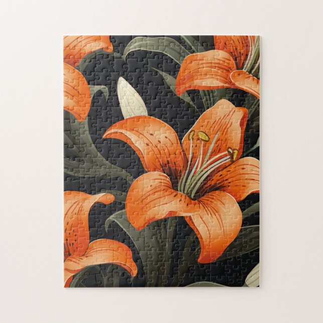 FLORAL ART #1 PUZZLE (Vertikal)