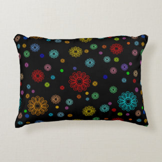 Floral Art Design Pattern Pillow Dekokissen