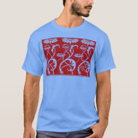 Floral Art Noveau Assyrian beeinflusst Horizontal