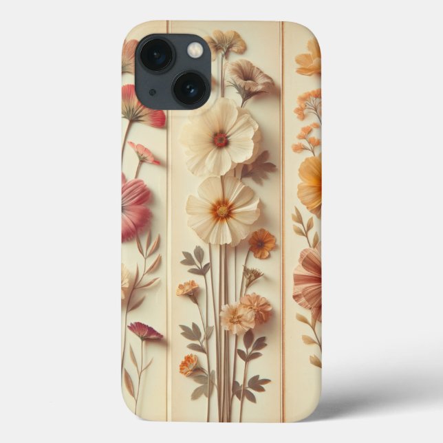 Floral Art Phone Case (Rückseite)