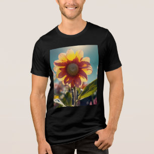 **"Floral Ascension" Bella+Leinwand Tri-Blend T-Sh Shirt