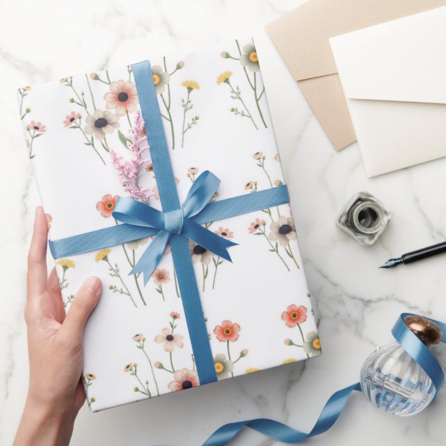 Floral Aura Geschenkpapier (Schenken)