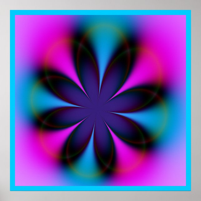 Floral Aura Poster (Vorne)