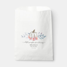 Floral Baby Dusche Pink Roses Pumpkin Geschenktütchen