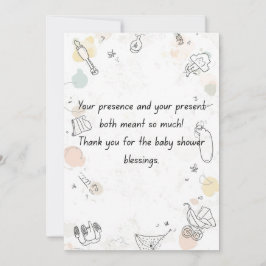 Floral Baby Shower Invitation – Elegant Mommy  Einladung