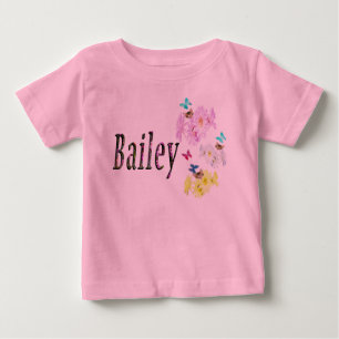 Floral-Bailey-Logo, Baby T-shirt