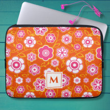 Floral Bandana Print Monogram