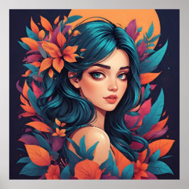 Floral Beauty Poster