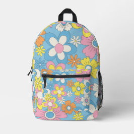 floral bedruckter rucksack