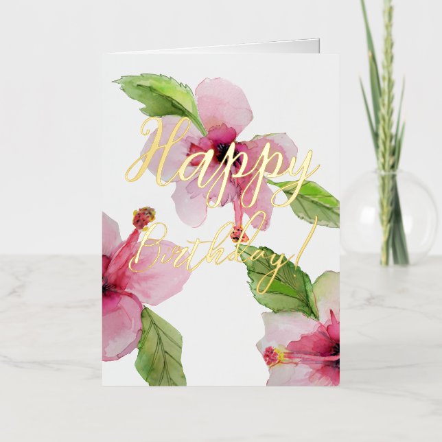 Floral Birthday (Vorderseite)