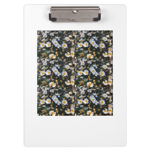 Floral Bliss Clipboard Klemmbrett (Vorderseite)