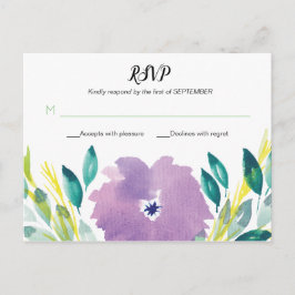 Floral Blossom UAWG Postkarte