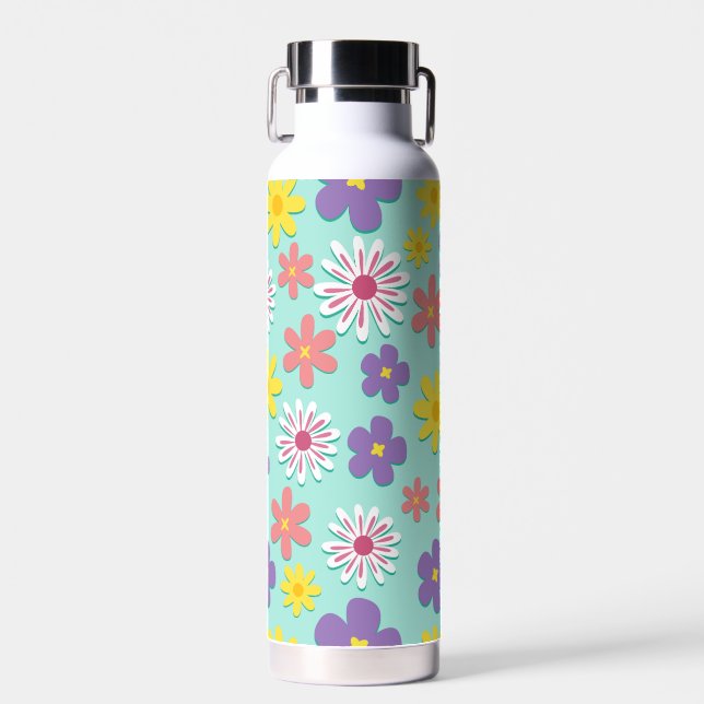 Floral Blossom Wasser Flasche (Vorne)