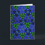 Floral Blue & Green Kaleidoscope Friend Geburtstag Karte<br><div class="desc">Botanischer Garten Blume Blue & Green Kaleidoscope Special Friend Birthday Card. Dieses farbenfrohe Bild stammt von einem Kaleidoskop-Betrachter, der über Blume im Botanischen Garten schaute. Die eigentlichen Blume waren gelbe und grüne Blätter. Das ist eine Variante davon. Personalisieren Sie diese Vorlage mit Ihrem Text. Bearbeiten Sie es für weitere Änderungen....</div>