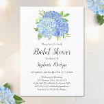 Floral Blue Hydrangea Bouquet Brautparty Einladung<br><div class="desc">Diese Brautdusche lädt mit wunderschönen blauen Hydrangea Aquarell-Blume und Blätter ein. Personalisieren Sie sie mit Ihrem eigenen Text. Sie sind Teil einer Kollektion, die eine komplette Auswahl an passenden Elementen enthält. Besuchen Sie unseren Shop oder schauen Sie sich unsere Kollektionsseiten an, um die komplette Produktpalette zu sehen, die Sie für...</div>