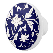 Floral Blue & White Chinoiserie