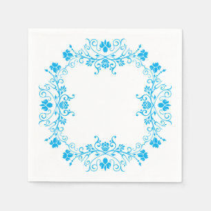 Floral Blühte Napkins Serviette