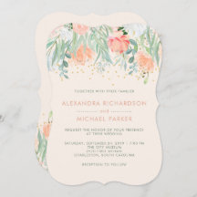 Floral Blush Romance | Wasserfarbenhochzeit