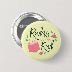 Floral BookReaders Gonna Read Button