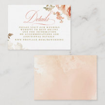 Floral Botanical Victorian Wedding Details Small