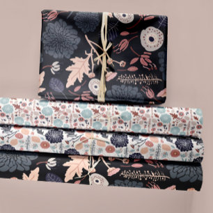 Floral Botanicals Trio Entdeckungsreise Geschenk Geschenkpapier Set