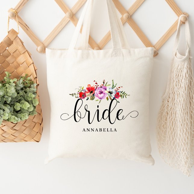Floral Bouquet Bride Tasche (Von Creator hochgeladen)