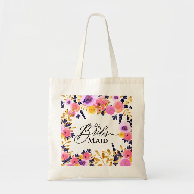 Floral Bouquet - Brides Maid Tragetasche (Vorne)