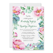 Floral Bouquet Elegante Moderne Hochzeit