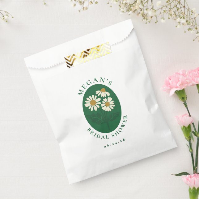 Floral Bouquet Favor Treat Bag  Geschenktütchen (Versiegelt)