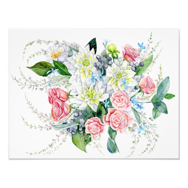 Floral Bouquet Fotodruck (Vorne)