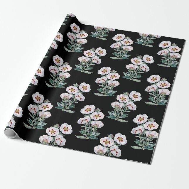Floral Bouquet Geschenkpapier (Ungerollt)