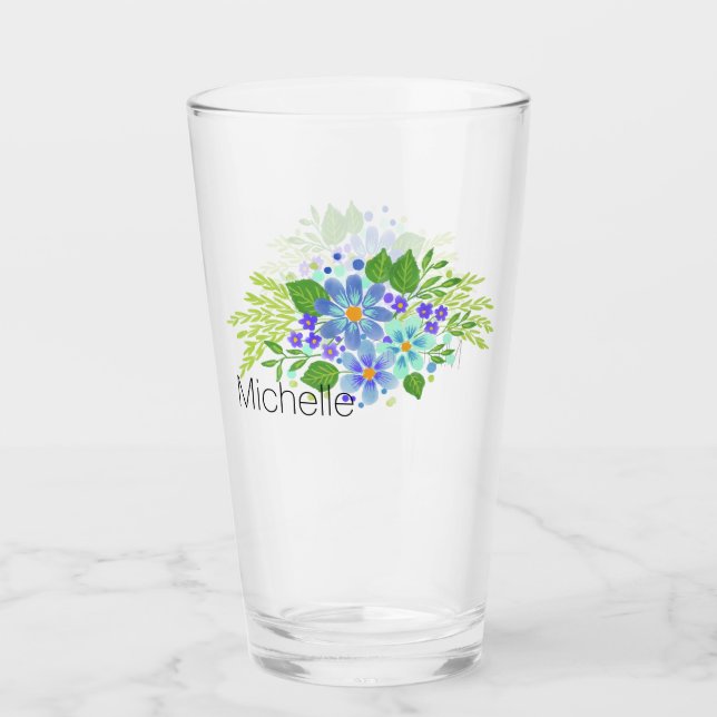 Floral Bouquet Glas (Vorderseite)