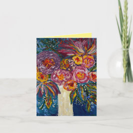 Floral Bouquet-Mitteilungskarten