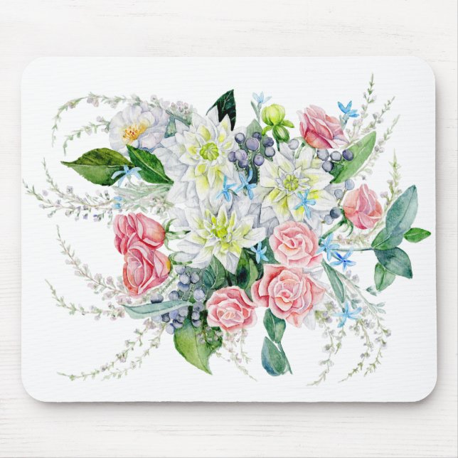 Floral Bouquet Mousepad (Vorne)