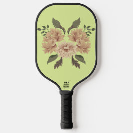 Floral Bouquet Pickleball Schläger