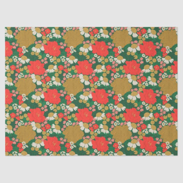 Floral Bouquet Seidenpapier (Vorderseite)