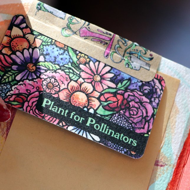 Floral Bouquet Spring Blume Mitteilungskarte (Von Creator hochgeladen)