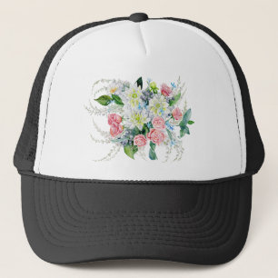 Floral Bouquet Truckerkappe