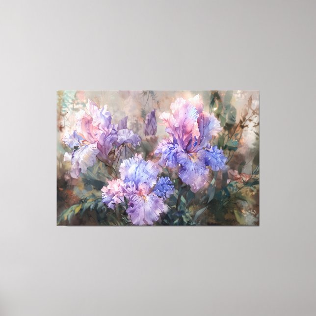 *~* Floral Bouquet TV2 Hydrangea Art Canvas Print Leinwanddruck (Vorderseite)
