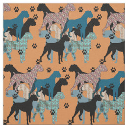 Floral-Boxen-Druckgewebe Stoff