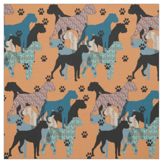 Floral-Boxen-Druckgewebe Stoff