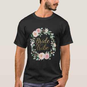 Floral Braut Tribe T-Shirt